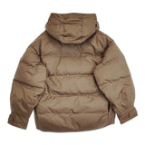 DESCENTE ALLTERRAIN 水沢ダウン マウンテニアハーフコート M ダウンジャケット ブラウン レディース デサントオルテライン【中古】5-1108A♪