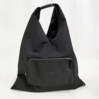 MM6/Maison Margiela ジャパニーズ ポケット トートバッグ トートバッグ ブラック レディース エムエム6/メゾンマルジェラ【中古】5-0718G♪