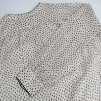 forte forte dress シャツワンピース 総柄 ワンピース ベージュ レディース フォルテ フォルテ【中古】5-0824M∞