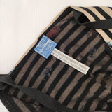 ANTIPAST ディズニー ふしぎの国のアリス ノースリーブトップス ボーダー キャミソール ブラック ベージュ レディース アンティパスト【中古】5-1109M∞