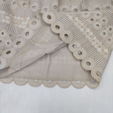 ANTIPAST 刺繍 レース スカート ベージュ レディース アンティパスト【中古】5-1109M∞