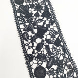 ANTIPAST レース ディズニー ふしぎの国のアリス リボン ストール ブラック レディース アンティパスト【中古】5-0913G◎