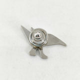 mina perhonen ピンバッジ バッチ sanpo 鳥 ブローチ イエロー カーキ レディース ミナペルホネン【中古】5-0910G∞