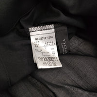 noa-ge ノアジェ 新品 A5313-1214 サイズL シアー スナップボタン ブラウス シャツ ブラック レディース【中古】5-0718M♪