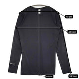 PEARLY GATES Vネックシャツ 吸水速乾・UVカット 冷感 ゴルフインナー サイズ4 カットソー ネイビー レディース パーリーゲイツ【中古】5-0718M♪