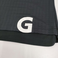PGG/PEARLY GATES ハーフジップ ゴルフウェア サイズ5 半袖Ｔシャツ カットソー ブラック メンズ ピージージー/パーリーゲイツ【中古】5-0806S♪