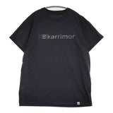 Karrimor relax logo T 101273 サイズS 半袖Ｔシャツ カットソー ブラック メンズ カリマー【中古】5-0806S♪