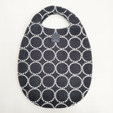 mina perhonen 新品 aaa9489 tambourine エッグバッグ 定価15400円 刺繍 22AW ネイビー ホワイト レディース ミナペルホネン【中古】5-0718T♪