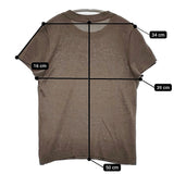 45R/45rpm シルク ニットソーTシャツ サイズ2 半袖Ｔシャツ カットソー ブラウン レディース フォーティーファイブアールピーエム【中古】5-0725S♪