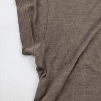 45R/45rpm シルク ニットソーTシャツ サイズ2 半袖Ｔシャツ カットソー ブラウン レディース フォーティーファイブアールピーエム【中古】5-0725S♪