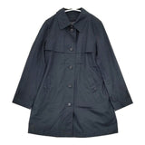 MARGARET HOWELL 578-112908 ウールライナーベスト付き コート ネイビー レディース マーガレットハウエル【中古】5-1225T∞