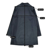 MARGARET HOWELL 578-112908 ウールライナーベスト付き コート ネイビー レディース マーガレットハウエル【中古】5-1225T∞