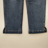 45R/45rpm ライ麦ストレッチの桃比女 デニムパンツ 定価37400円 デニムパンツ ブルー レディース フォーティーファイブアールピーエム【中古】5-1214G∞