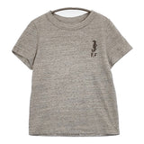 45R/45rpm 海ものがたりの刺繍45星Tシャツ タツノオトシゴ 定価13200円 グレー レディース フォーティーファイブアールピーエム【中古】5-0725S♪