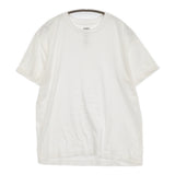 awasa アワサ COTTON SILK 2P T-SHIRT コットンシルク サイズ1 半袖Ｔシャツ カットソー ホワイト レディース【中古】5-0718S♪
