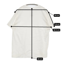 awasa アワサ COTTON SILK 2P T-SHIRT コットンシルク サイズ1 半袖Ｔシャツ カットソー ホワイト レディース【中古】5-0718S♪