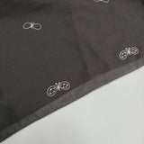 mina perhonen choucho 定価46200円 wa3546 刺繍 コットン サイズ40 ベルト付き ワンピース グレー レディース ミナペルホネン【中古】5-1214M∞