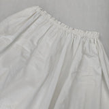 中川政七商店 コットン 大麻 スカート ホワイト レディース 中川政七商店【中古】5-1027M∞