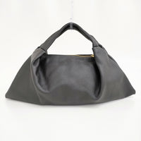 ITTI/MANOF ITTI TOTE BAG 定価22000円 牛革 レザー トートバッグ ブラック レディース イッチ/マノフ【中古】5-0718G♪