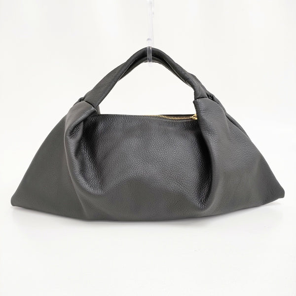 ITTI/MANOF ITTI TOTE BAG 定価22000円 牛革 レザー トートバッグ ブラック レディース イッチ/マノフ【中古】5-0718G♪