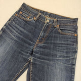 Levi's 503 日本製 W28 ジーンズ デニムパンツ ネイビー レディース リーバイス【中古】5-1027G∞