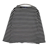 SAINT JAMES ウエッソン ボーダー T3 カットソー ホワイト ブラック レディース セントジェームス【中古】5-1027M∞