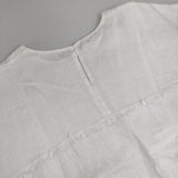 MACPHEE リネン フリンジ ブラウス シャツ ホワイト レディース マカフィー【中古】5-0824S∞