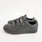 adidas スタンスミス ベルクロ CF コンフォート 黒×黒 24cm スニーカー ブラック レディース アディダス【中古】5-1102G◎