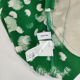 Spick and Span 23030200308020 ランダムドットプリントパンツ 定価17600円 パンツ 23SS グリーン ホワイト レディース スピックアンドスパン【中古】5-0904M△