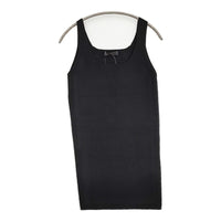 Spick and Span Noble Ry/Ny総針タンクロングPO 定価12000円 タンクトップ ブラック レディース スピック＆スパン ノーブル【中古】5-0725S♪