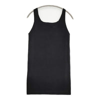 Spick and Span Noble Ry/Ny総針タンクロングPO 定価12000円 タンクトップ ブラック レディース スピック＆スパン ノーブル【中古】5-0725S♪