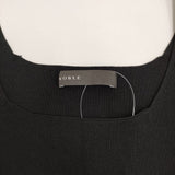 Spick and Span Noble Ry/Ny総針タンクロングPO 定価12000円 タンクトップ ブラック レディース スピック＆スパン ノーブル【中古】5-0725S♪
