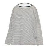 Spick and Span Noble ボーダー 長袖Ｔシャツ カットソー ロンＴ ホワイト レディース スピック＆スパン ノーブル【中古】5-1027M∞