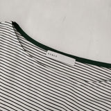Spick and Span Noble ボーダー 長袖Ｔシャツ カットソー ロンＴ ホワイト レディース スピック＆スパン ノーブル【中古】5-1027M∞