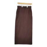 JOURNAL STANDARD L'essage 23060370030010 PEトロペンシルスカート ロングスカート 23SS ダークブラウン レディース ジャーナルスタンダードレサージュ【中古】5-0904M△