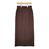 JOURNAL STANDARD L'essage 23060370030010 PEトロペンシルスカート ロングスカート 23SS ダークブラウン レディース ジャーナルスタンダードレサージュ【中古】5-0904M△