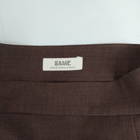 JOURNAL STANDARD L'essage 23060370030010 PEトロペンシルスカート ロングスカート 23SS ダークブラウン レディース ジャーナルスタンダードレサージュ【中古】5-0904M△