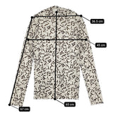 JOURNAL STANDARD メッシュプリントインナー ハイネックカットソー 24SS アイボリー ブラック レディース ジャーナルスタンダード【中古】5-0718M♪