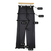 JOURNAL STANDARD アクティブオックスストレートパンツ ＆FUNCTION 冷感/UV 25SS ブラック レディース ジャーナルスタンダード【中古】5-0718M♪