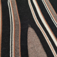 JOURNAL STANDARD JQストライプワンピース 定価14300円 ニット ノースリーブ 25SS ブラック レディース ジャーナルスタンダード【中古】5-0718S♪
