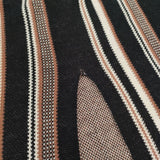 JOURNAL STANDARD JQストライプワンピース 定価14300円 ニット ノースリーブ 25SS ブラック レディース ジャーナルスタンダード【中古】5-0718S♪