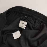 ROPE' ウエストゴム イージーパンツ GWS1505A サイズ36 パンツ ブラック レディース ロペ【中古】5-0904M△