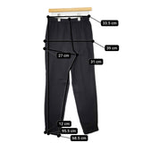 ROPE' ウエストゴム イージーパンツ GWS1505A サイズ36 パンツ ブラック レディース ロペ【中古】5-0904M△