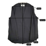 ELENI エルニ NOBLE ライトクロスジャケット 38 定価41800円 ベイクルーズ ノーカラージャケット 24SS ブラック レディース【中古】5-0718M♪