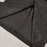 ROPE' 神崎恵さんコラボ 花柄 総柄 ロングスカート ブラック レディース ロペ【中古】5-1027M∞