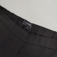 theory ウエストゴム 104106410050700 TREECA PULL ON J パンツ ブラック レディース セオリー【中古】5-0904M△