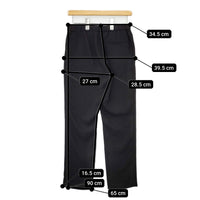 theory ウエストゴム 104106410050700 TREECA PULL ON J パンツ ブラック レディース セオリー【中古】5-0904M△
