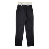 iCB ウール 2タックパンツ スラックス パンツ ブラック レディース アイシービー【中古】5-1225T∞