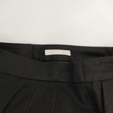 iCB ウール 2タックパンツ スラックス パンツ ブラック レディース アイシービー【中古】5-1225T∞