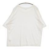 ESLOW CREWNECK PULLOVER メルローズ 日本製 定価13200円 半袖Ｔシャツ カットソー 21AW ホワイト レディース エスロー【中古】5-0725S♪